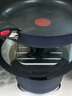 特福（Tefal）百变锅 铸铝红心不粘锅炒菜锅煎锅可拆卸把手套装电磁炉明火通用 午夜郁金香- 6件套 实拍图