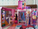 芭比（Barbie）（带娃娃）女孩生日礼物过家家玩具-时尚双层梦幻衣橱HGX57 晒单实拍图