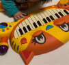 比乐B.早教音乐玩具男孩女孩可录音大嘴猫琴电子琴带麦克风生日礼物 实拍图