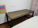 铁元帅实木电脑桌70cm宽台式现代卧室简约书桌家用书房办公原木写字长桌 【标准版高级水性漆】180*80*75*5cm 实拍图