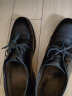 意尔康官方男鞋商务正装系带皮鞋英伦时尚真皮婚鞋舒适办公通勤加绒棉鞋 黑色 41 实拍图