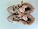 斯凯奇（Skechers）女鞋春加绒厚底老爹鞋中帮雪地靴防滑休闲鞋167338 实拍图