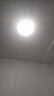 ARROW箭牌照明 led三防吸顶灯防水卫生间阳台卧室厨灯过道走廊灯 面包-13瓦白光28cm适8平内 实拍图