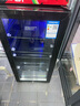 先科食品留样柜小冰箱家用幼儿园食堂酒店办公室冷藏保鲜展示柜水果蔬菜药品柜单开门冰吧透明玻璃带锁 保鲜柜120L（冷藏+蓝光灯+带锁） 实拍图