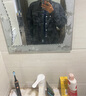 gxmy牛仔外套男春秋季潮牌衣服男士痞帅高级感印花休闲夹克男四季男装 8608黑色 M 【100-120斤】 实拍图