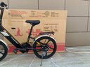凤凰（Phoenix）电动自行车成人男女士锂电池电动车新国标小型助力电瓶车电单车 R3黑色【单速】20寸一体轮 15AH电动续航45公里 实拍图