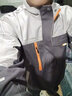 领灿 劳保焊工工作服纯棉电焊服防烫耐磨耐脏男装工服装春秋上衣定制 A666纯棉深浅套装 L /170【120-135斤】 套装 实拍图