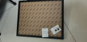 云创典  画框实木相框大尺寸儿童影楼木质相框拼图框装裱画相框（不含卡纸和照片） 黑色外框 20寸挂（40.6*50.8） 实拍图