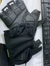 迪卡侬山地公路自行车夏季骑行手套单车半指速降手套减震 高阶款手套 黑色新老款随机发货 XL 实拍图