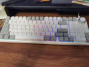 DUKHARO 杜卡洛 VN96机械键盘 三模RGB热插拔 蓝牙无线游戏办公 旋钮键盘程序员礼物 VN96-速写白  TTC-金粉轴V2 实拍图