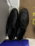 百丽（Belle）张凌赫同款正装鞋男商务鞋内增高牛皮婚鞋59736CM1 【蒲熠星/许凯同款】黑色 43 (265mm) 实拍图