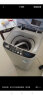 申花（SHENHUA）洗衣机全自动波轮家用小型出租房宿舍蓝光健康洗护智能风干洗脱一体 XQB82-2010宝石灰 实拍图