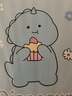 晰翊（XIYI）大号扇子卡通塑料扇子可爱椭圆形手摇扇学生儿童驱蚊纳凉扇子夏天 【小恐龙】 实拍图
