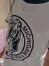 暇步士（Hush Puppies）童装儿童25夏季圆领短袖T恤男女童款短袖 乳黄色 110cm 实拍图