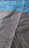 北极狼（BeiJiLang）情侣双人睡袋加宽加厚保暖户外野营室内午休成人棉睡袋蓝色 2.8kg 实拍图