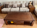 简韵（JianYun） 简韵全实木茶几 现代简约新中式家具电视柜组合茶几桌乌金木茶桌 乌金木茶几【1.4米】 实拍图