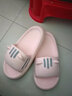 QYCKABY拖鞋女士夏季踩屎感卡通兔兔室内外EVA厚底浴室防滑情侣凉拖鞋男 白色【花朵兔兔】 40-41 标准码（内长255MM） 实拍图