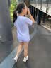 361°运动健身瑜伽裤女夏季薄款假两件透气户外骑行跑步短裤 实拍图