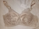 欧迪芬内衣女大胸文胸轻薄显小性感蕾丝调整型收副乳胸罩XB3302 实拍图
