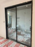 门家长极窄厨房推拉门 客厅长虹玻璃移门 阳台三联动钛镁铝合金吊轨隐藏式隔断门 16*45三联动/㎡ 实拍图