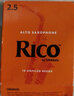达达里奥（D'Addario）哨片 美国达达里奥中音萨克斯哨片黄盒黑胶哨片瑞扣汉姆克绿标降E 黑胶 2.0号  整盒 实拍图