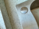 摩恩（MOEN）海湾系列厨房水槽单槽304不锈钢洗菜盆大单槽配水龙头套装 700mm小蛮腰单槽(不含龙头) 实拍图