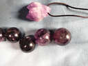 天然紫粉白水晶球黄绿红水晶球家居摆件diy饰品散珠 紫水晶球2CM一颗 实拍图