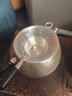 银器时代 足银手工刻鱼茶漏 足银茶具配件功夫茶具茶叶过滤器茶滤 带环百福款26克足银999+证书 实拍图