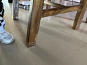 OIMG椅子脚套桌椅脚垫静音加厚耐磨凳子家具脚腿保护套桌腿桌角垫 茶色（大号长方形）4个装 实拍图