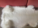 澳缘翔澳洲整张羊皮垫纯羊毛沙发垫卧室床边欧式羊毛毯皮毛一体羊皮垫子 本白色 皇冠1P 100*70cm 实拍图