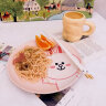 满朝佳LINE FRIENDS联名筷子家用卡通陶瓷合金一人一筷套装防滑可爱餐具 CONY款 实拍图