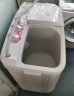 小天鹅（LittleSwan） 双缸双桶洗衣机半自动 品质电机 强劲水流 三年优质售后 8公斤 TP80VDS08 实拍图