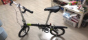 大行（DAHON） 顺丰发货折叠自行车14寸超轻铝合金成人学生便携单车BYA412 黑色 实拍图