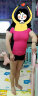 李宁（LI-NING）泳衣女分体时尚运动两件套小胸聚拢遮肚显瘦保守海边沙滩温泉泳装 黑红色104-2 3XL（136-150斤） 实拍图