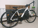 Jeep 吉普公路车碟刹变速自行车山地单车弯把代步车利刃系列 -风驰 速飞-弯把-高碳钢-黑白色 26寸(适合身高160-183cm) 24速 实拍图