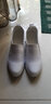 百林猴内增高女鞋春夏小皮鞋女时尚百搭增高鞋女士休闲套脚乐福鞋子 331白色 36 实拍图