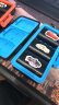 力影佳相机电池盒内存卡盒SD卡CF卡包5号电池收纳盒单反多功能E6N保护盒索尼FZ100尼康EL15整理盒子配件  蓝色装载:3电池或2电池4五号+3CF+6SD 实拍图