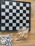 御圣国际象棋折叠磁性迷你大号国际象棋套装初学入门学生儿童节礼物 (特大号)磁性国际象棋+配双后 实拍图