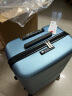新秀丽（Samsonite）拉杆箱 横向纹理行李箱防刮抗压托运旅行箱TU2*71002浅蓝色25英寸 实拍图
