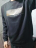 乔丹加绒卫衣男外套秋冬季保暖长袖圆领套头衫针织上衣运动服 黑色 加绒-349B【推荐】 M 实拍图