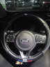 FHAO汽车方向盘套碳纤维纹纳帕皮夏季防滑吸汗超薄四季D型圆型车把套 【圆型】起亚KX3傲跑K3奕跑KX5狮跑K2焕驰 实拍图