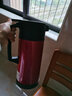象印（ZO JIRUSHI） 保温壶进口不锈钢真空保温瓶大容量热水壶暖壶 JAE18 RA高贵红 实拍图
