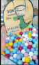 BG-BABYGO可折叠宝宝海洋球池儿童游戏池婴儿童彩色球小投手球池 魔法城堡球池 实拍图
