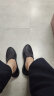 澳洲名袋鼠AUSFAMDS品牌新款一脚蹬皮鞋男士真皮软底软皮英伦风耐磨头层牛皮休闲商务 黑色 40 标准皮鞋码 晒单实拍图