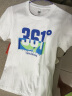 361°童装儿童短袖2024夏季男童短袖t恤男大童夏季短袖上衣 白 150 实拍图