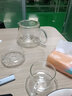 宣室堂【现货速发】加厚玻璃茶壶小号玻璃耐热耐高温泡茶壶水分离泡茶套 企鹅壶550ml+2只杯碟 550ml 实拍图