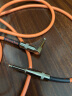 Orange橘子电吉他线降噪连接线演出电箱贝斯单块喇叭音频线 Crush直弯头 乐器连接线【3米】 实拍图