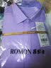 罗蒙（ROMON）100%纯棉磨毛格子加绒加厚长袖衬衫男士冬季中老年保暖衬衣爸爸装 田蓝格 41 180 （适合155-170斤） 实拍图