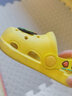 B.Duck小黄鸭童鞋男女童凉拖鞋夏季新款儿童透气休闲洞洞鞋女 954黄色 20 码内长约140mm 实拍图