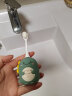 爱贝迪拉（AIBEDILA）儿童电动牙刷智能U型牙刷声波震动洁牙齿仪7-14岁小恐龙绿色 实拍图